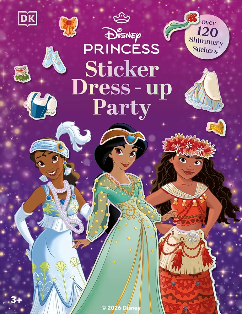 Disney Princess Sticker Dress-up Party cover image