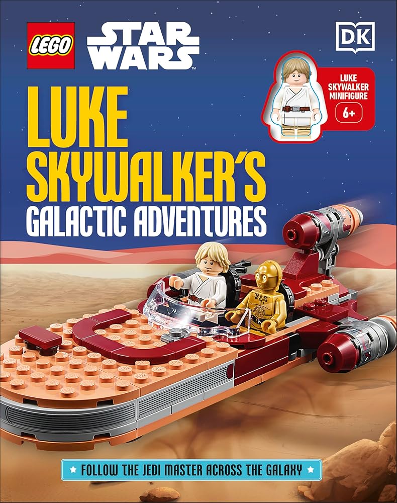 LEGO Star Wars Luke Skywalker's Galactic Adventures: Subtitle: With Luke Skywalker Minifigure cover image