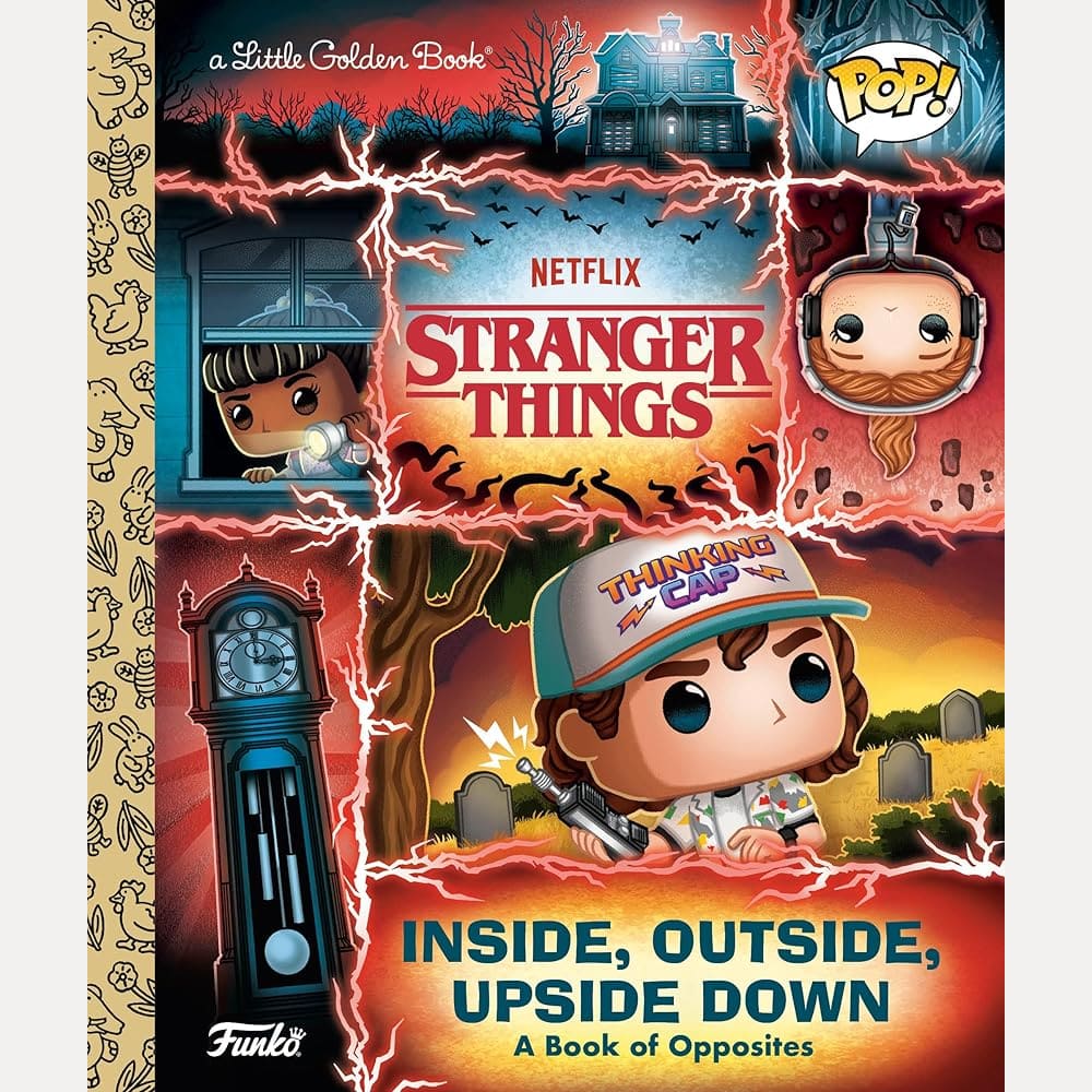 Stranger Things: Inside, Outside, Upside Down (Funko Pop!) (Little Golden Book) cover image