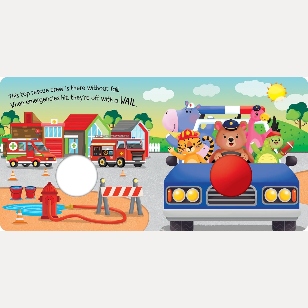 Squeak Me Beep Beep Rescue Board Book