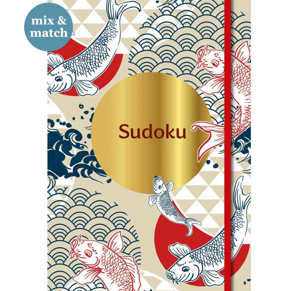 Elegant Sudoku 256-Page Puzzle Book