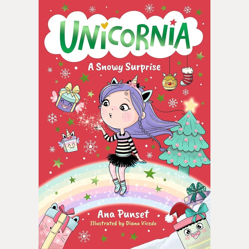 Unicornia: A Snowy Surprise: The bestselling illustrated magical unicorn series for ages 5–8; perfect as a gift cover image