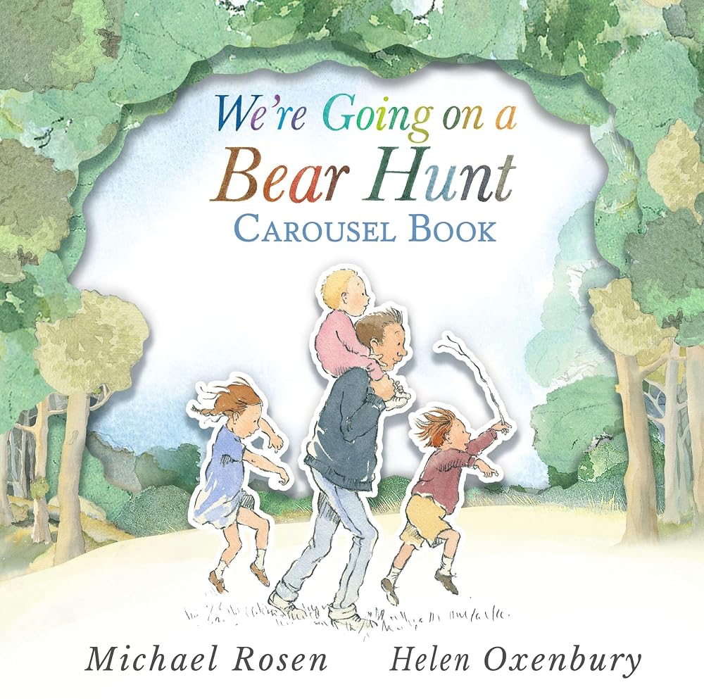 We're Going on a Bear Hunt Carousel Book: An exquisite 3D version of the classic bestselling picture book from the creators of Oh Dear, Look What I Got! cover image