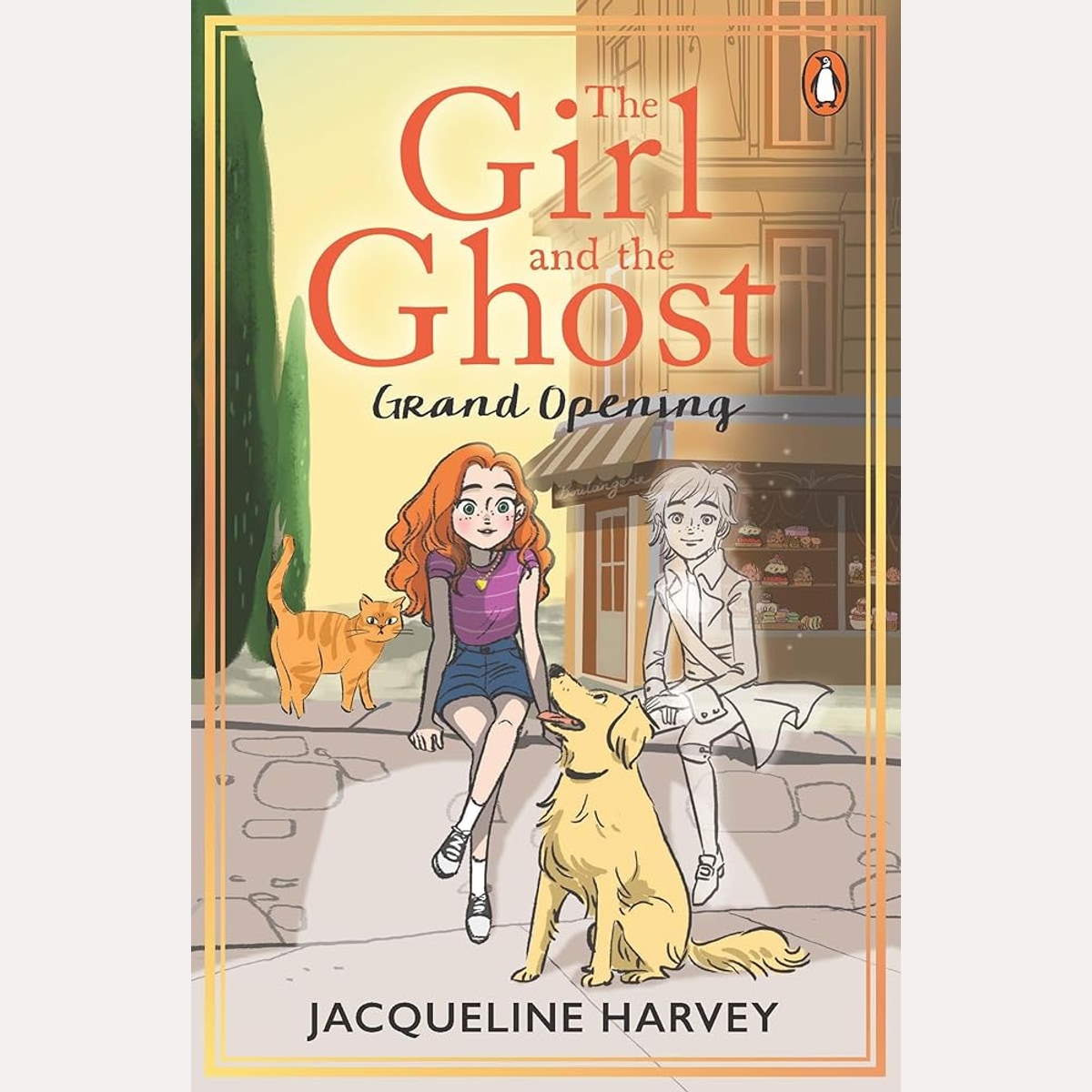 The Girl and the Ghost 3: Grand Opening (Book 3) cover image