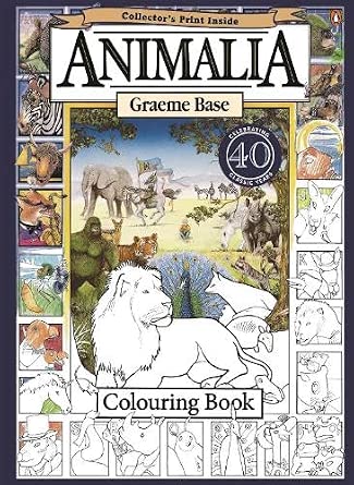 Animalia Colouring Book cover image