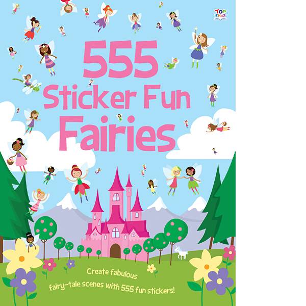 555 Sticker Fun Fairies Book