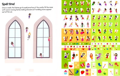 555 Sticker Fun Fairies Book