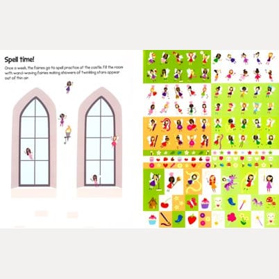 555 Sticker Fun Fairies Book