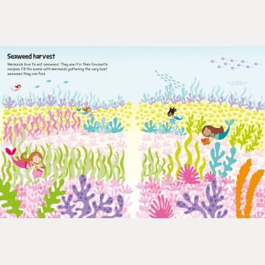 555 Sticker Fun Mermaid World Book