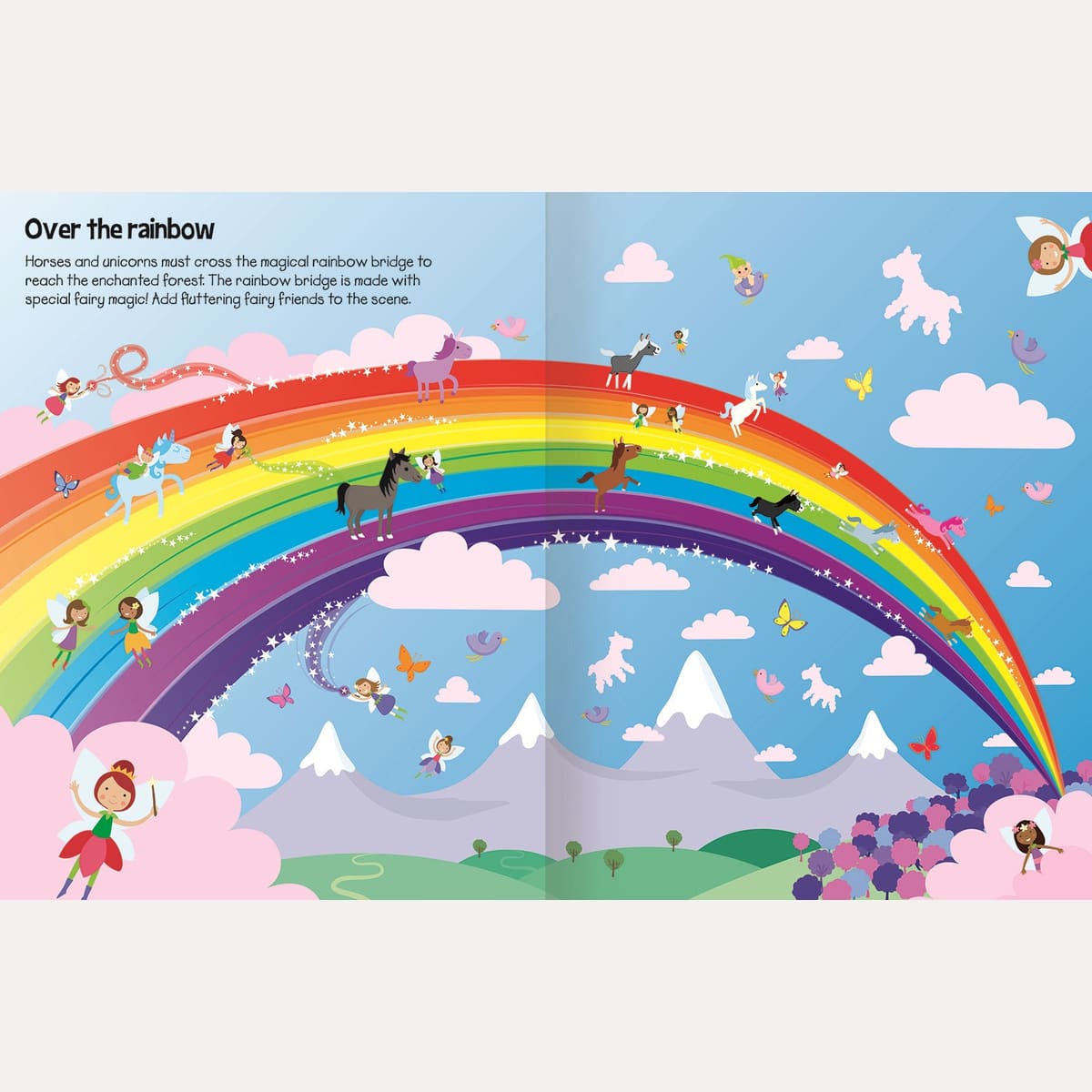 555 Sticker Fun Horses & Unicorns Book