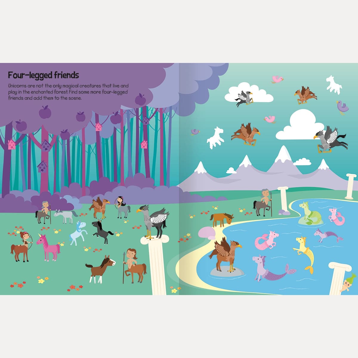 555 Sticker Fun Horses & Unicorns Book