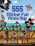 555 Sticker Fun Pirate Ship cover image