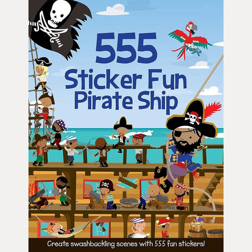 555 Sticker Fun Pirate Ship cover image