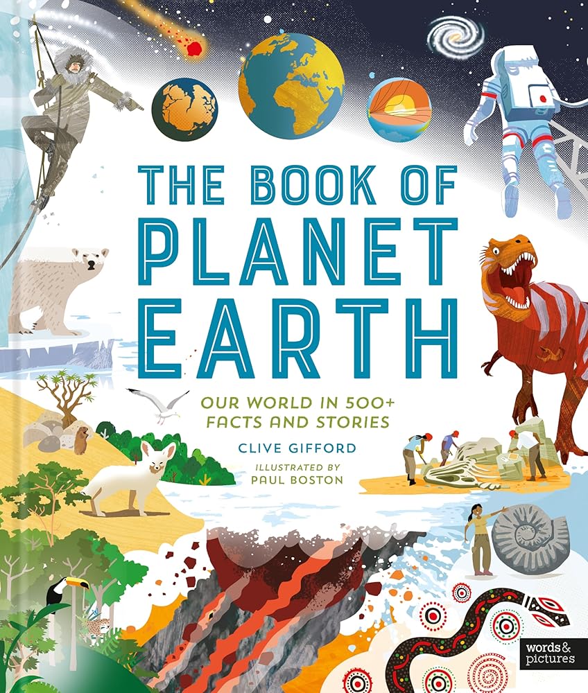 The Book of Planet Earth: Our World in 500+ Facts and Stories cover image