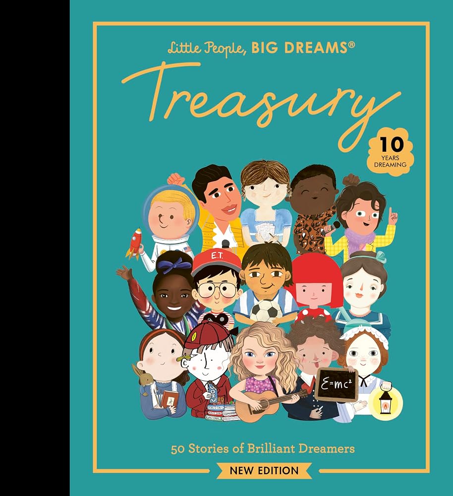 Little People, BIG DREAMS: Treasury: 50 Stories of Brilliant Dreamers cover image