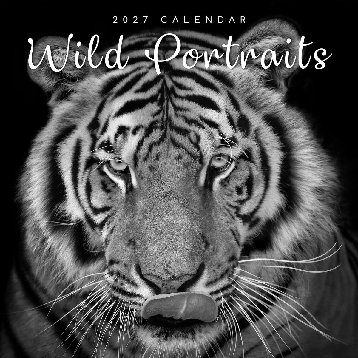 2027 Moments Wild Portraits Square Wall Calendar