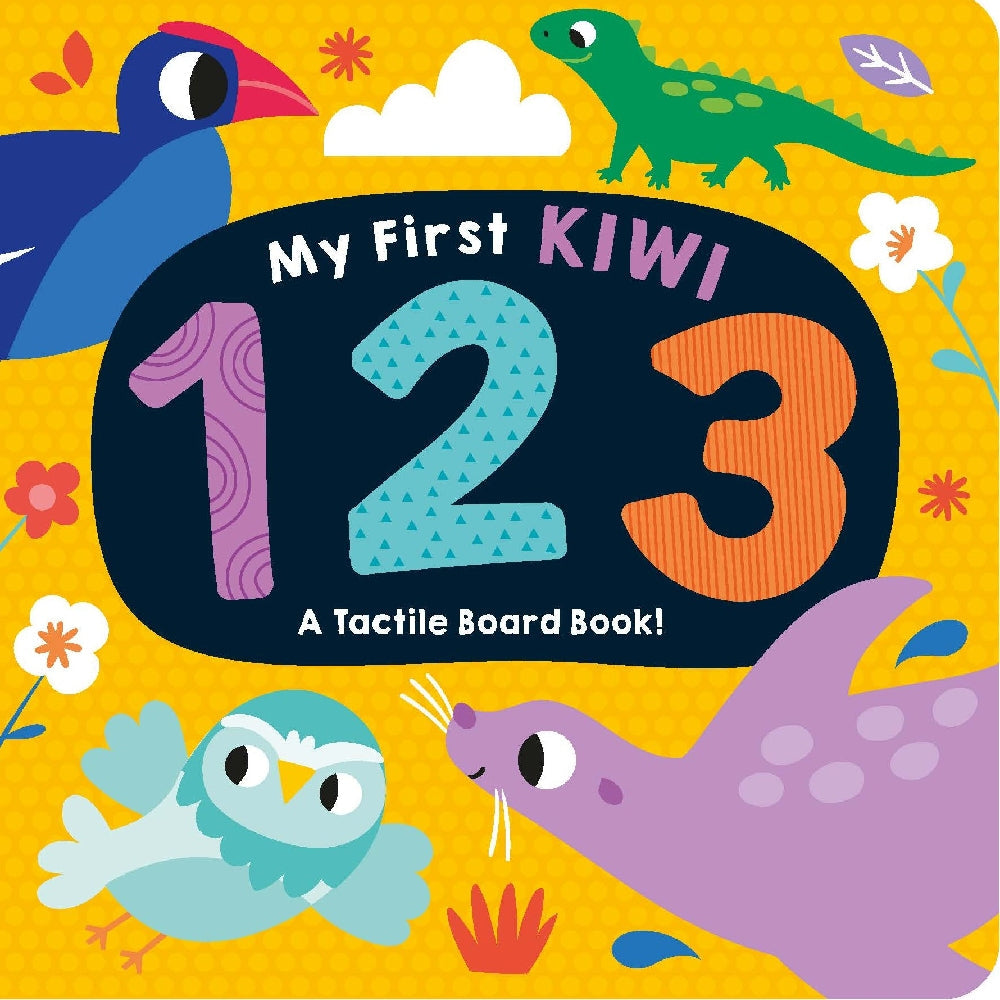 My First Kiwi 123 Tactile Board Book