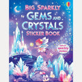 Big Sparkly Gems and Crystals Sticker Book cover image