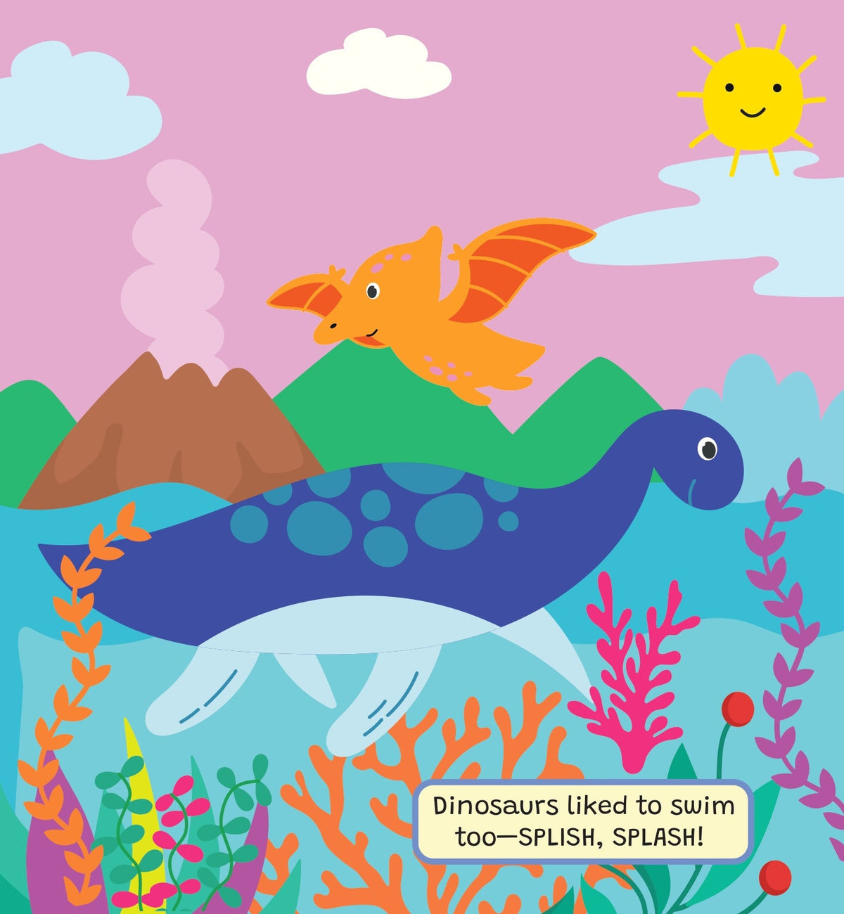 Dinosaurs Magic Water Activity Board Book
