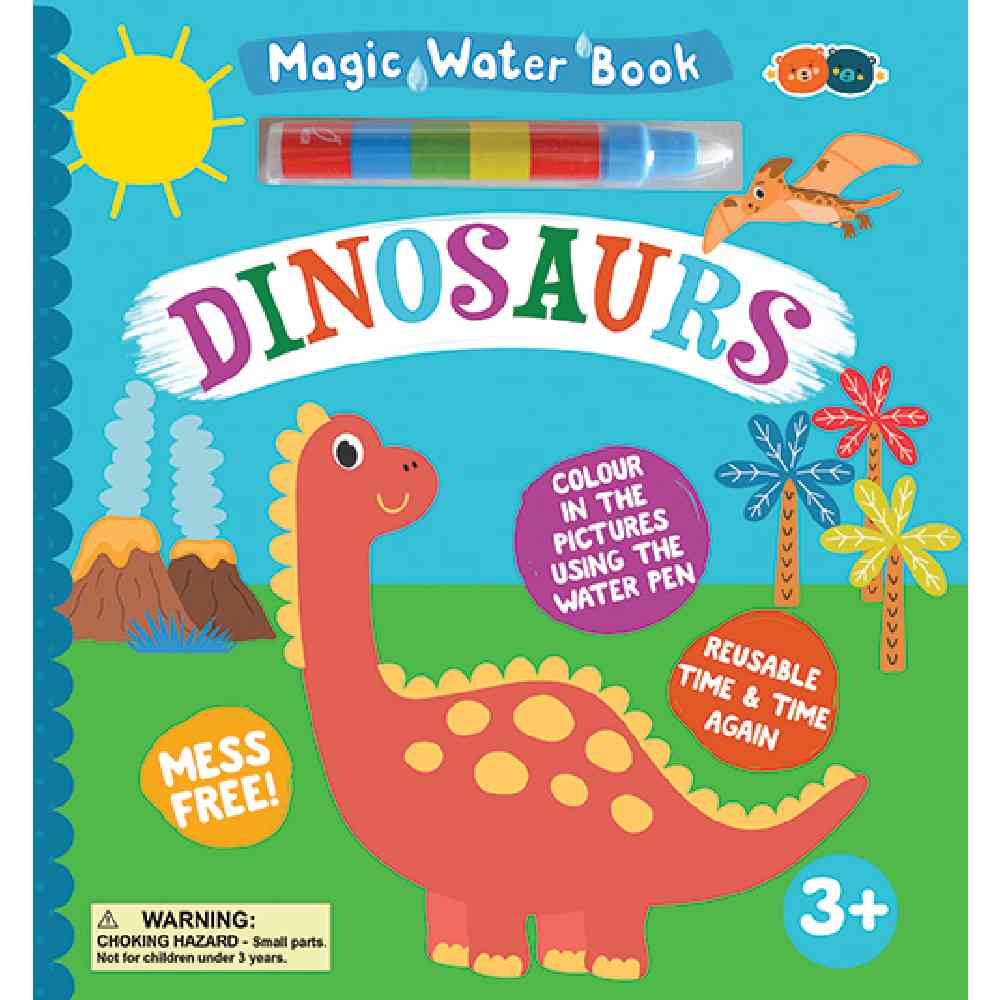 Dinosaurs Magic Water Activity Board Book