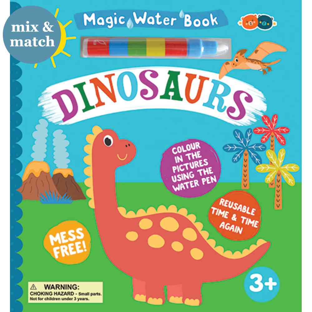 Dinosaurs Magic Water Activity Board Book