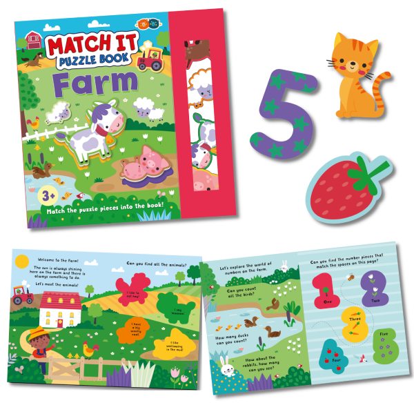Farm Match It Puzzle Activity Board Book