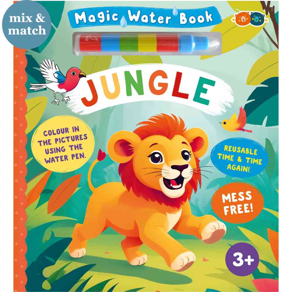 Jungle Magic Water Activity Board Book
