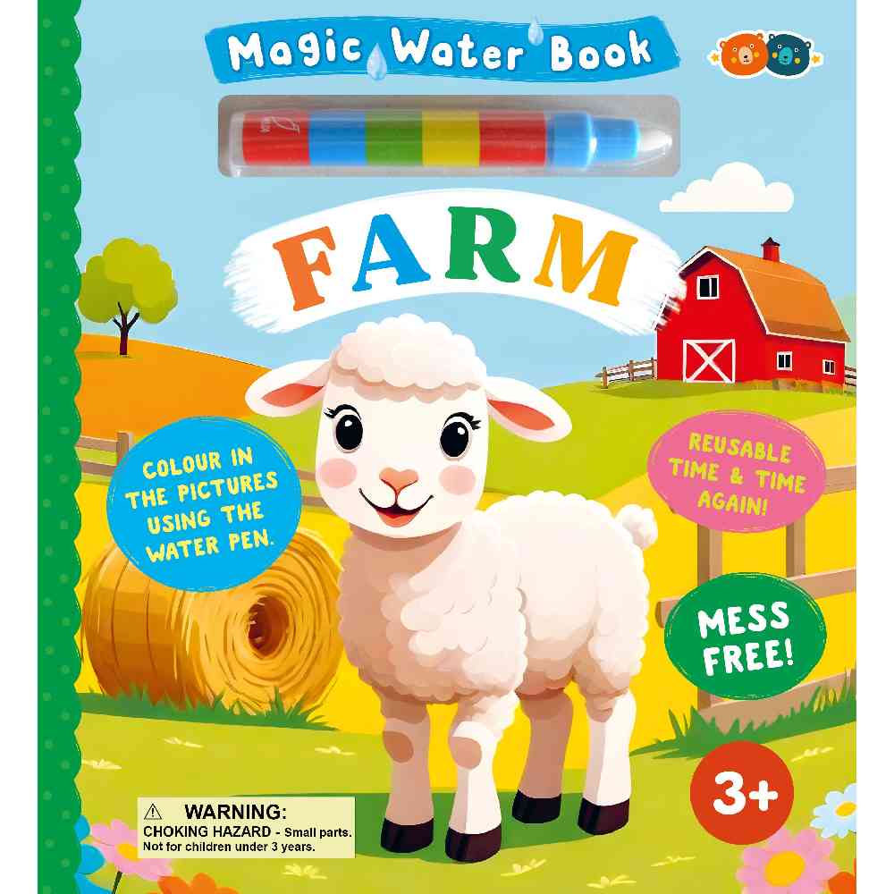 Farm Magic Water Activity Board Book