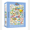Richard Scarry's Cars and Trucks and Things That Go 1000-Piece Puzzle
