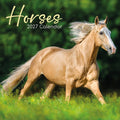 2027 Horses Square Wall Calendar