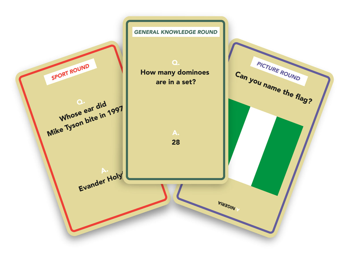 Pub Quiz Trivia Game