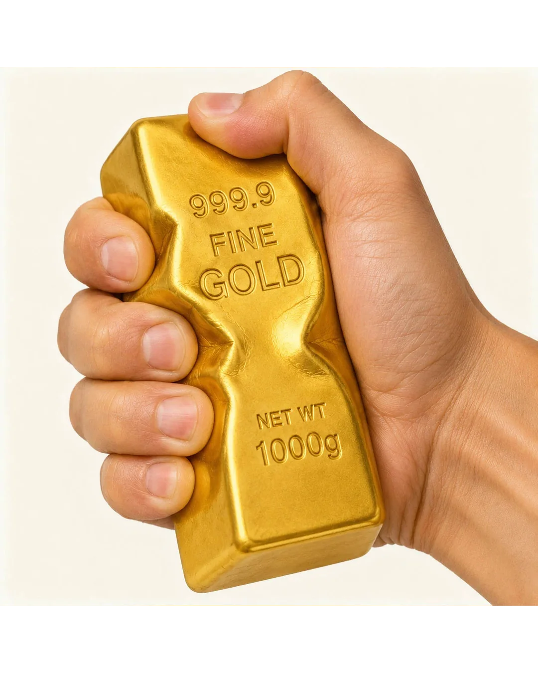 Gold Bar Squishy Sensory Toy