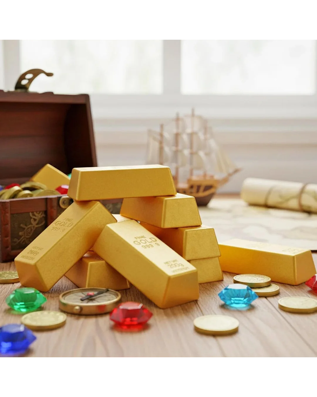 Gold Bar Squishy Sensory Toy