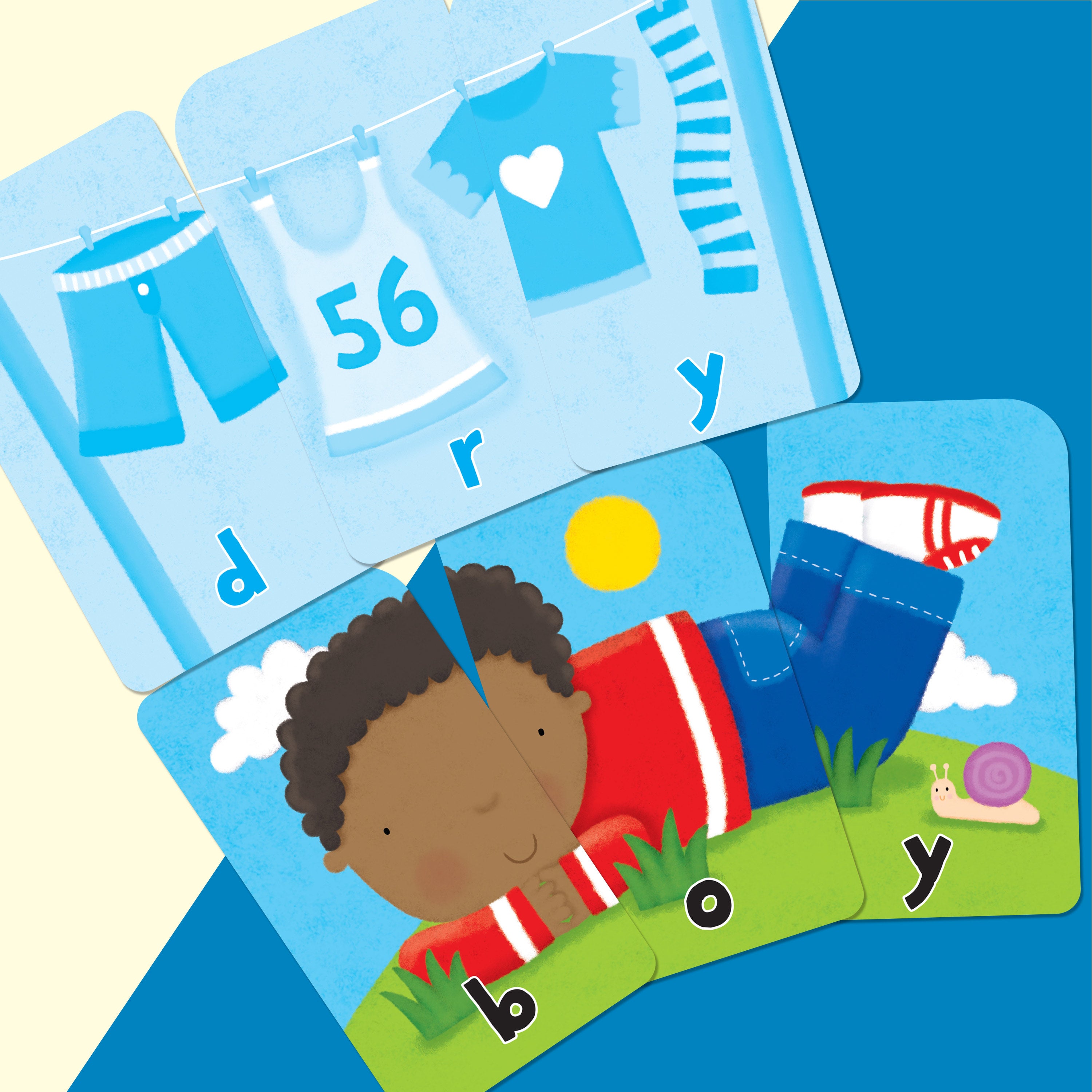 School Zone Three-Letter Words Puzzle Cards Ages 3+