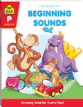 School Zone Get Ready Beginning Sounds Workbook Ages 3-5