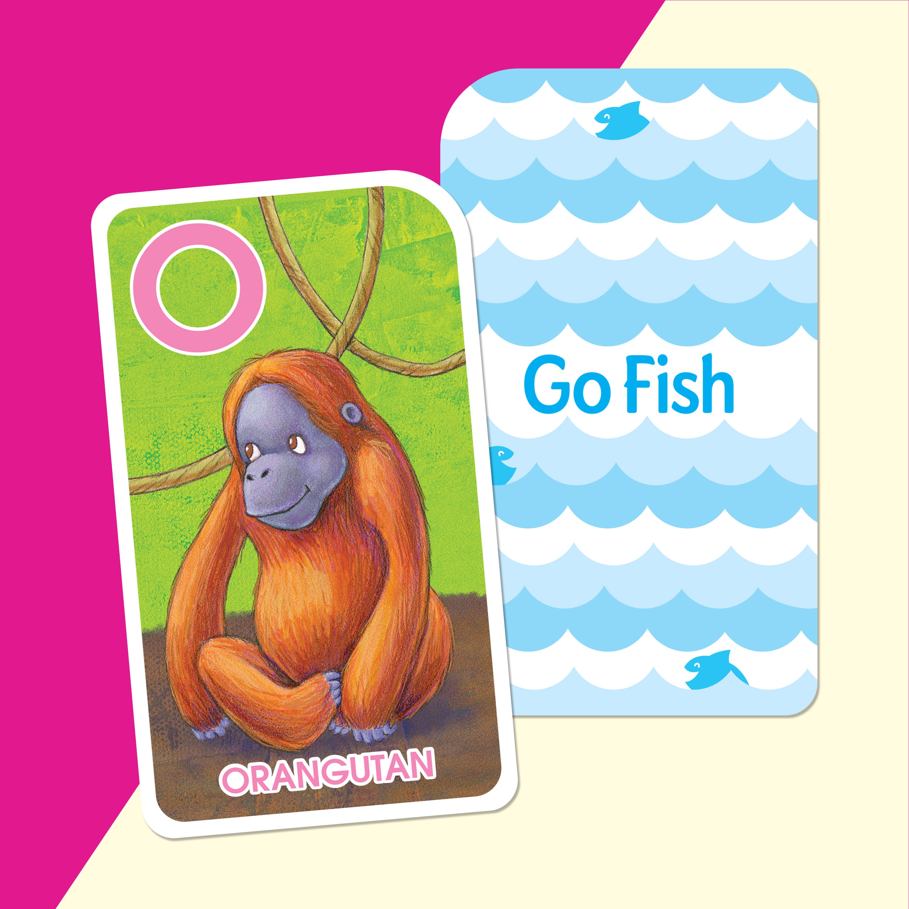 School Zone Go Fish Alphabet Game Cards Ages 4+ 56 Cards
