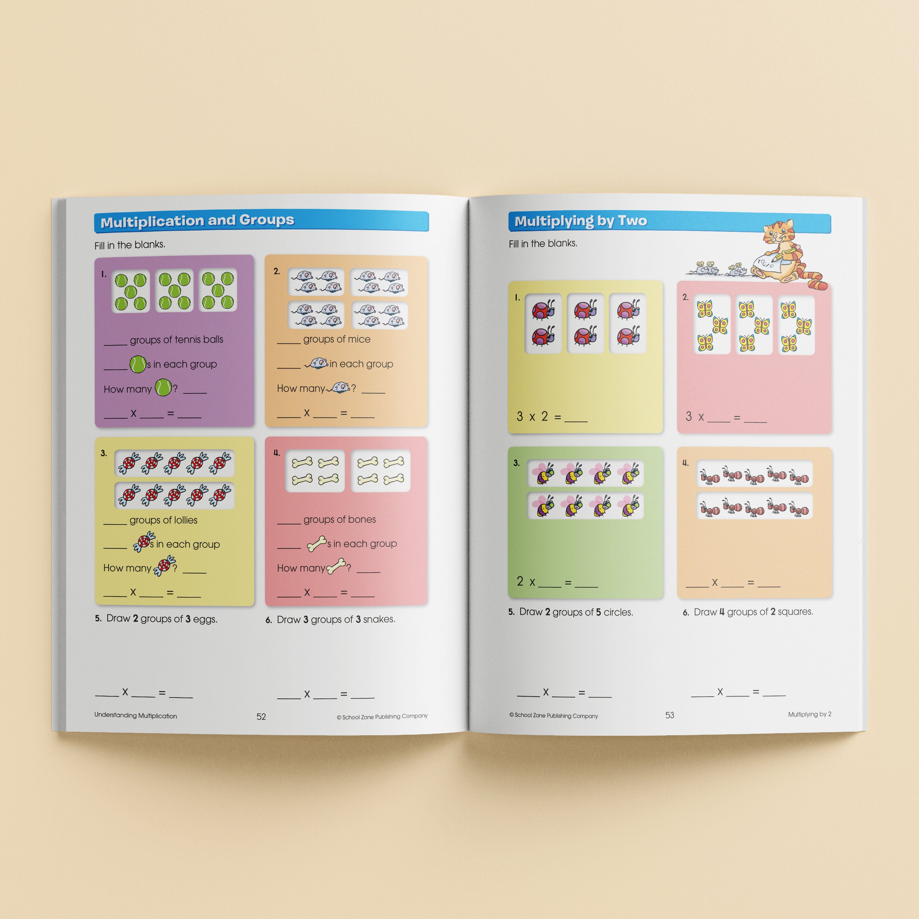 School Zone I Know It! Maths Basics 3 Workbook Ages 7-9