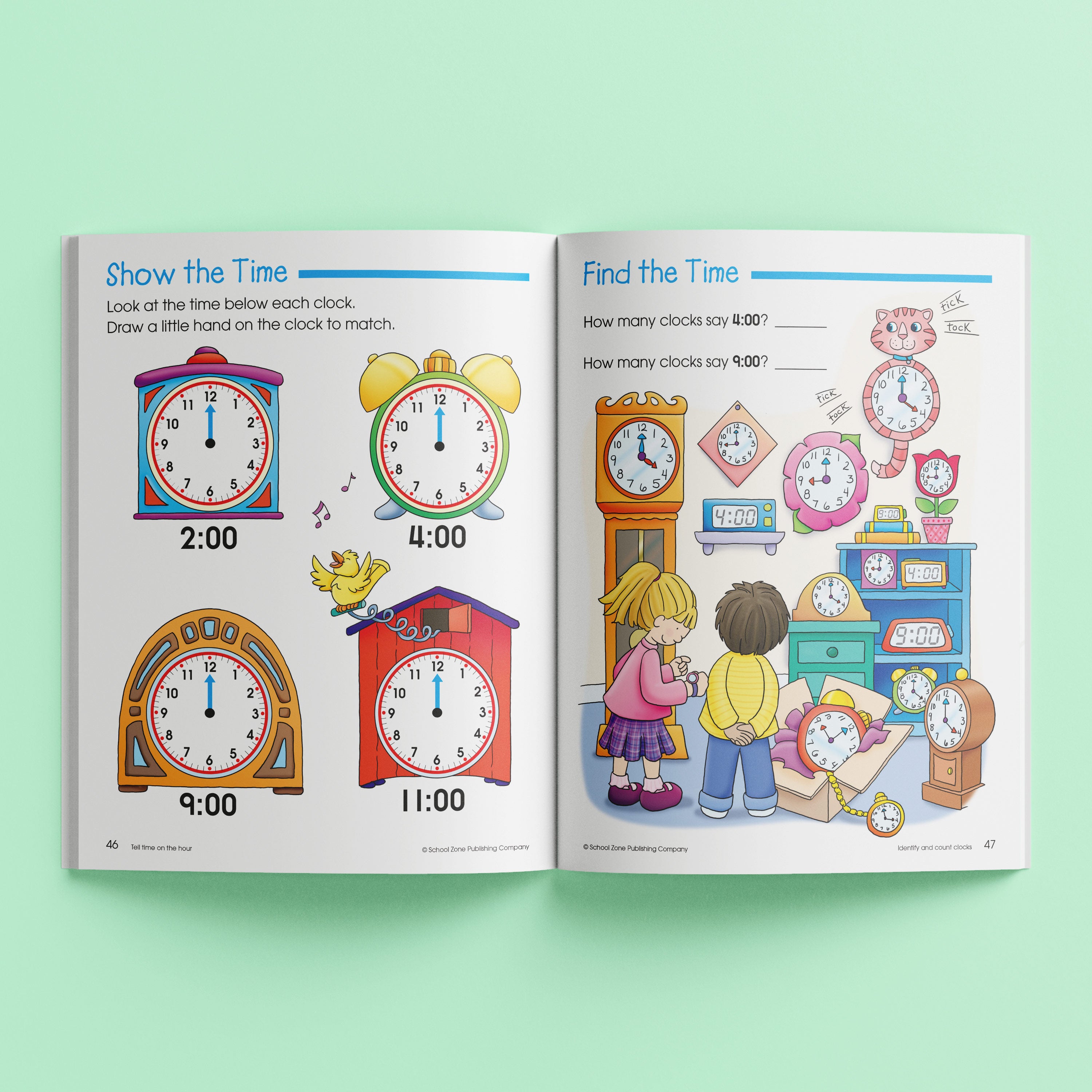 School Zone I Know It! Maths Basics 1 Workbook Ages 5-7