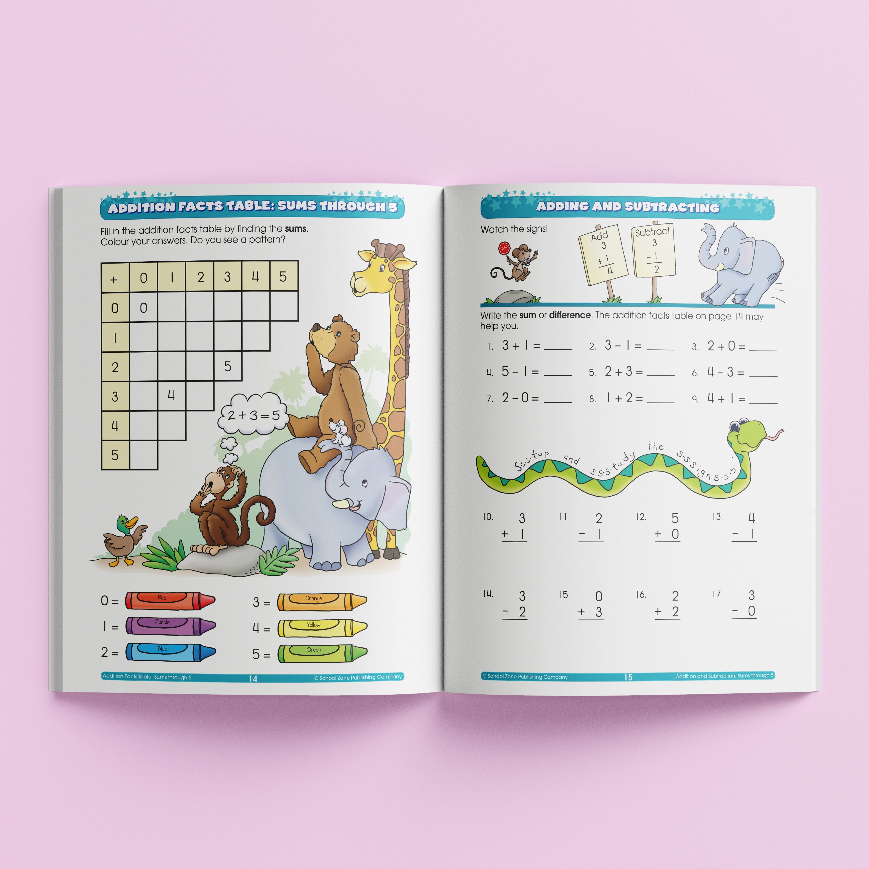 School Zone I Know It! Maths Basics 2 Workbook Ages 6-7