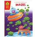 School Zone Activity Zone Mazes Workbook Ages 4-6