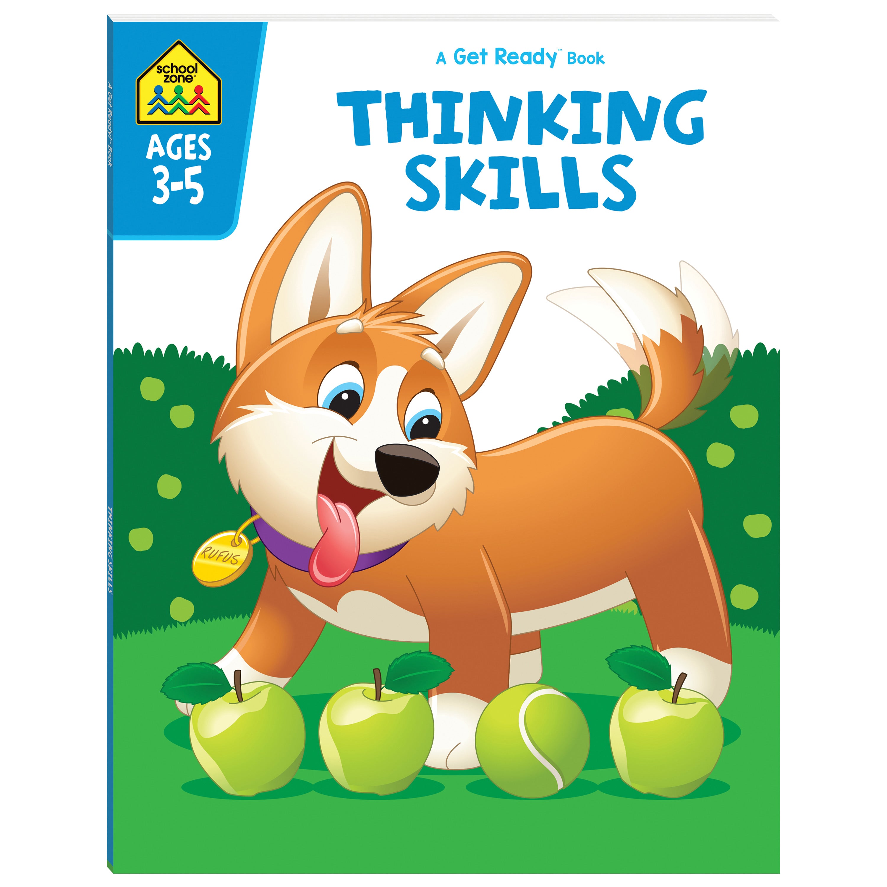 School Zone Get Ready Thinking Skills Workbook Ages 4-6