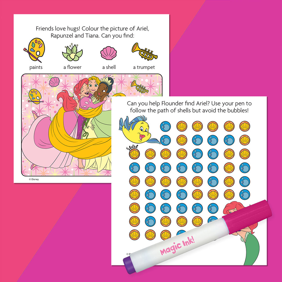 Inkredibles Disney Princess Magic Ink Activity Book
