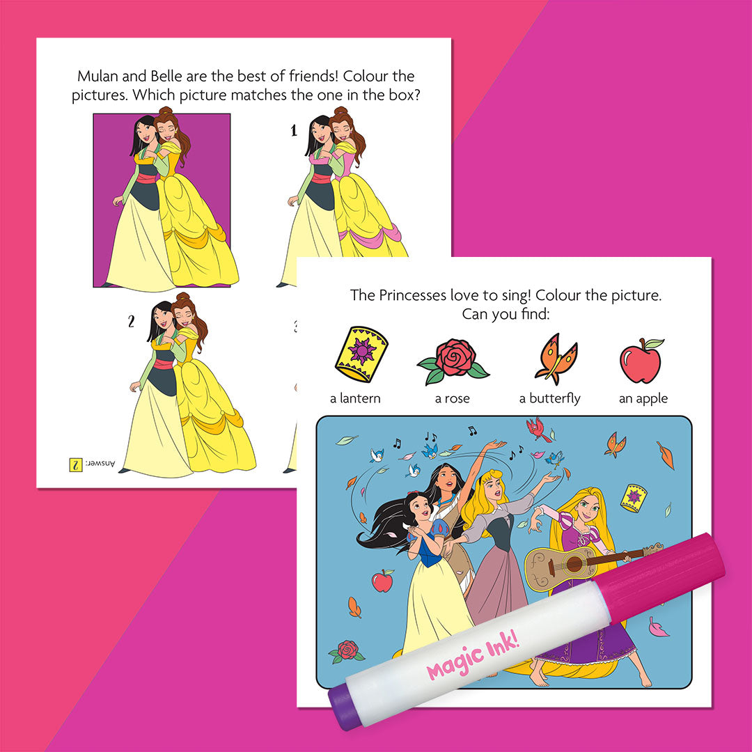 Inkredibles Disney Princess Magic Ink Activity Book