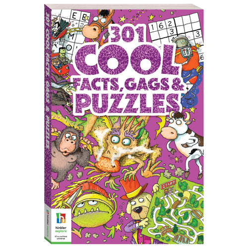 301 Cool Puzzles and Jokes Activity Book
