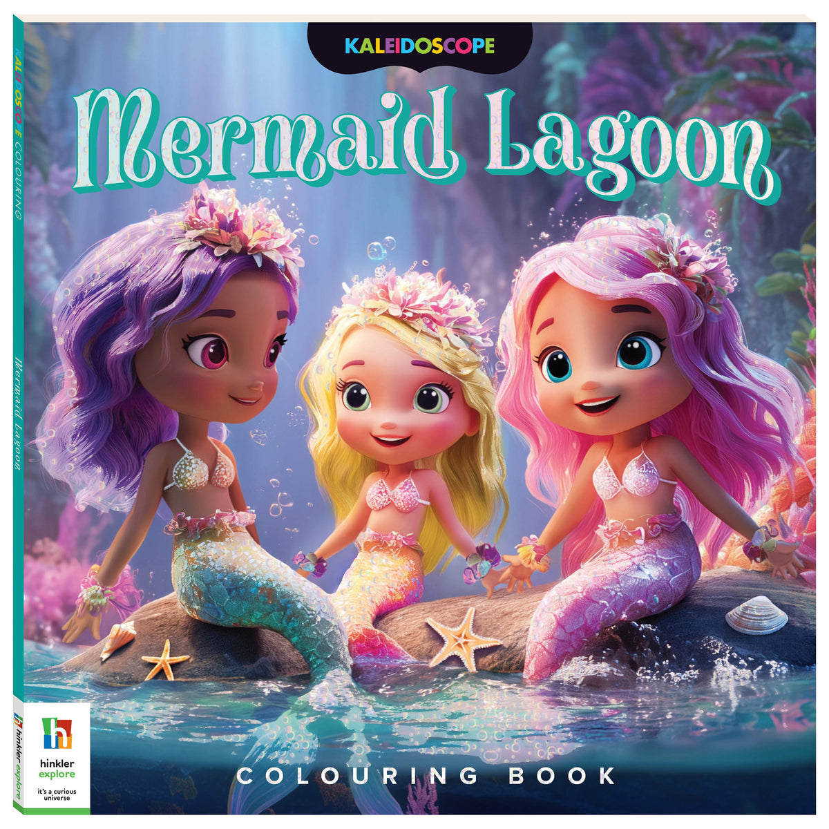 Kaleidoscope Colouring Mermaid Lagoon Activity Book