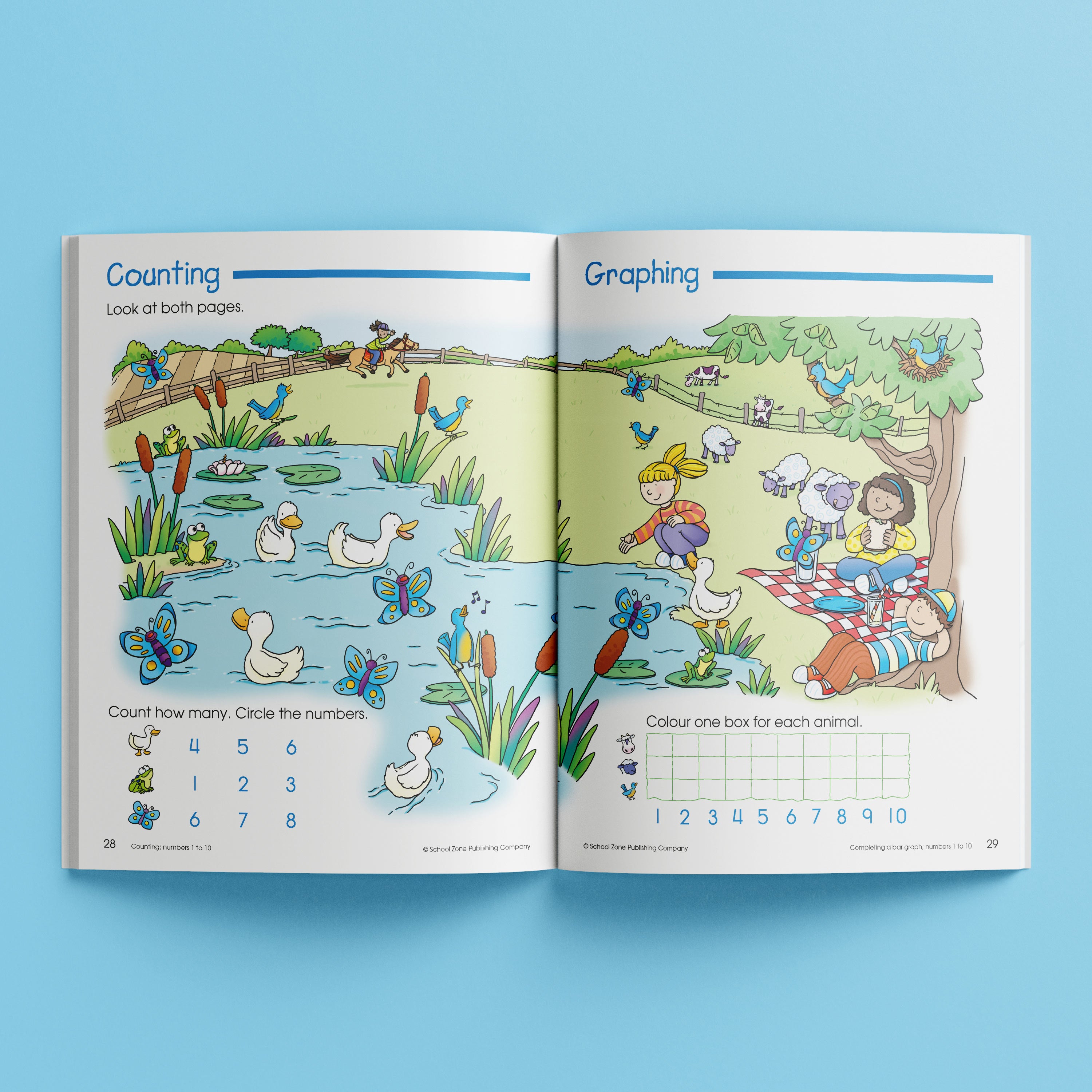 School Zone I Know It! Maths Readiness Workbook Ages 5-7
