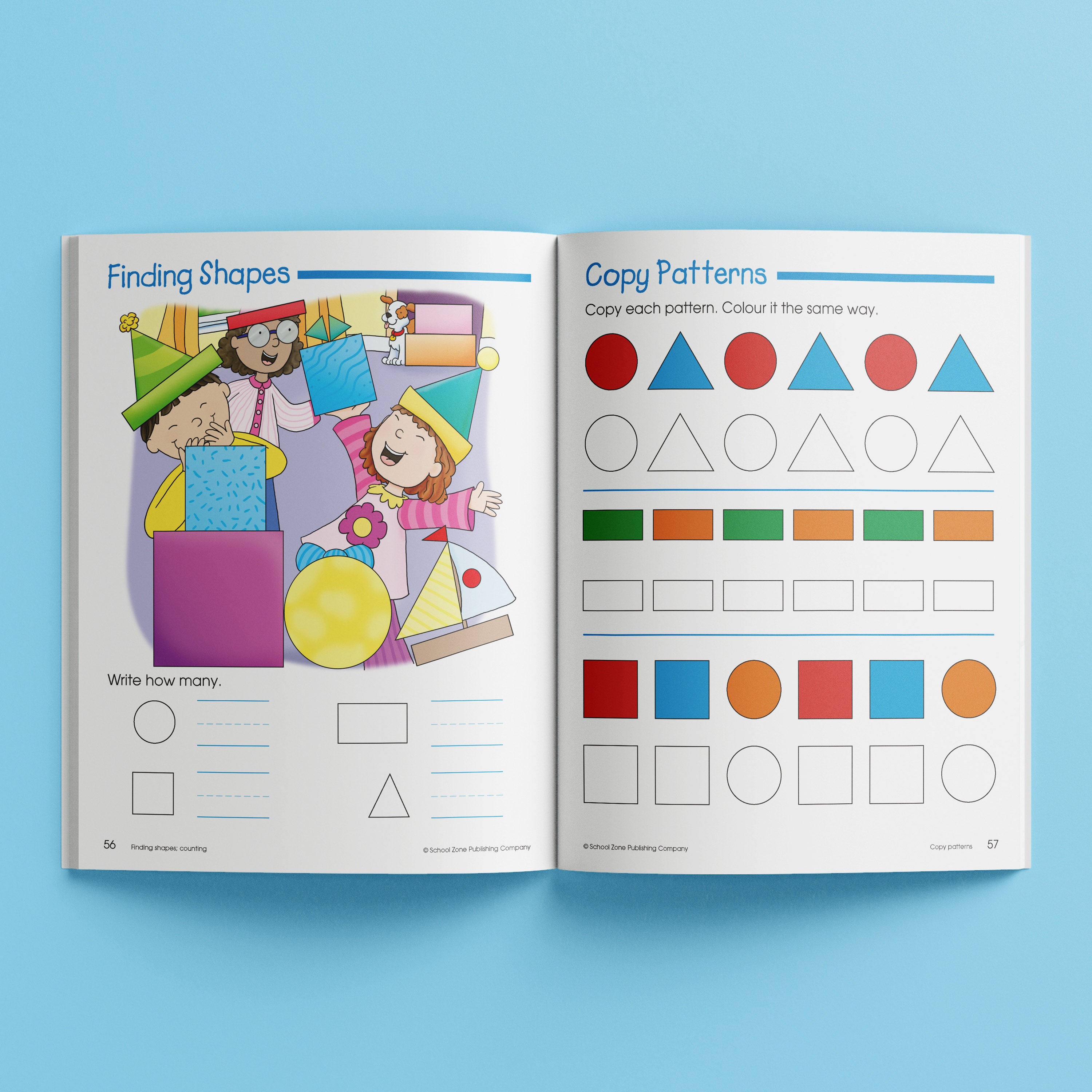 School Zone I Know It! Maths Readiness Workbook Ages 5-7