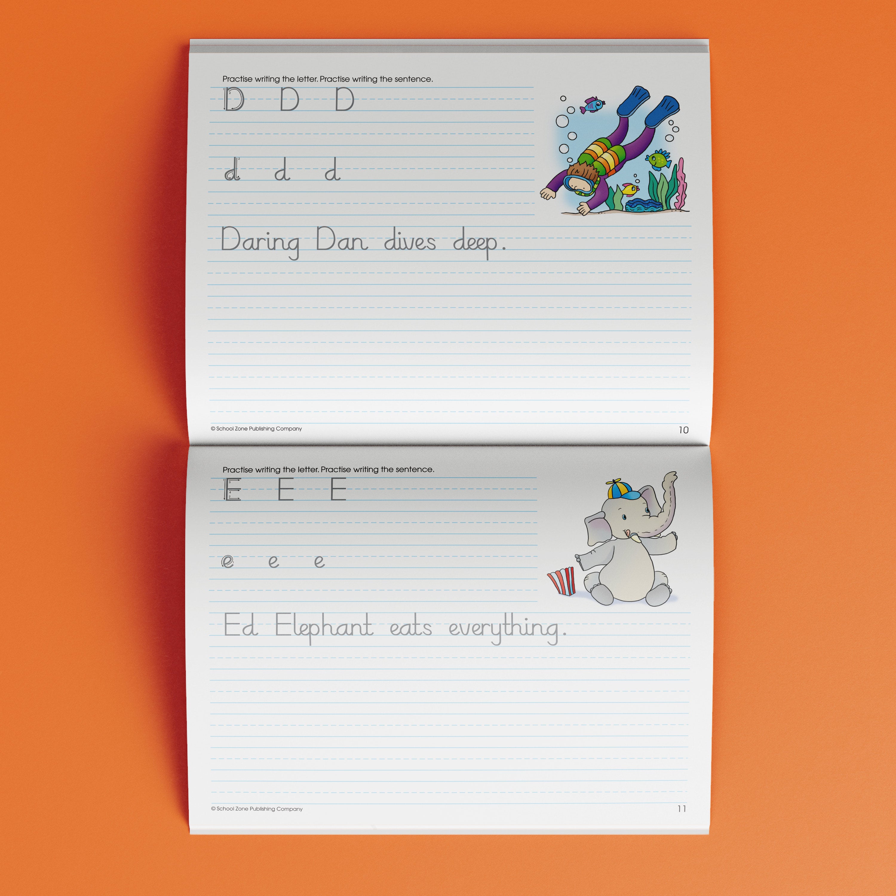 School Zone I Know It! Handwriting Workbook Ages 8-10