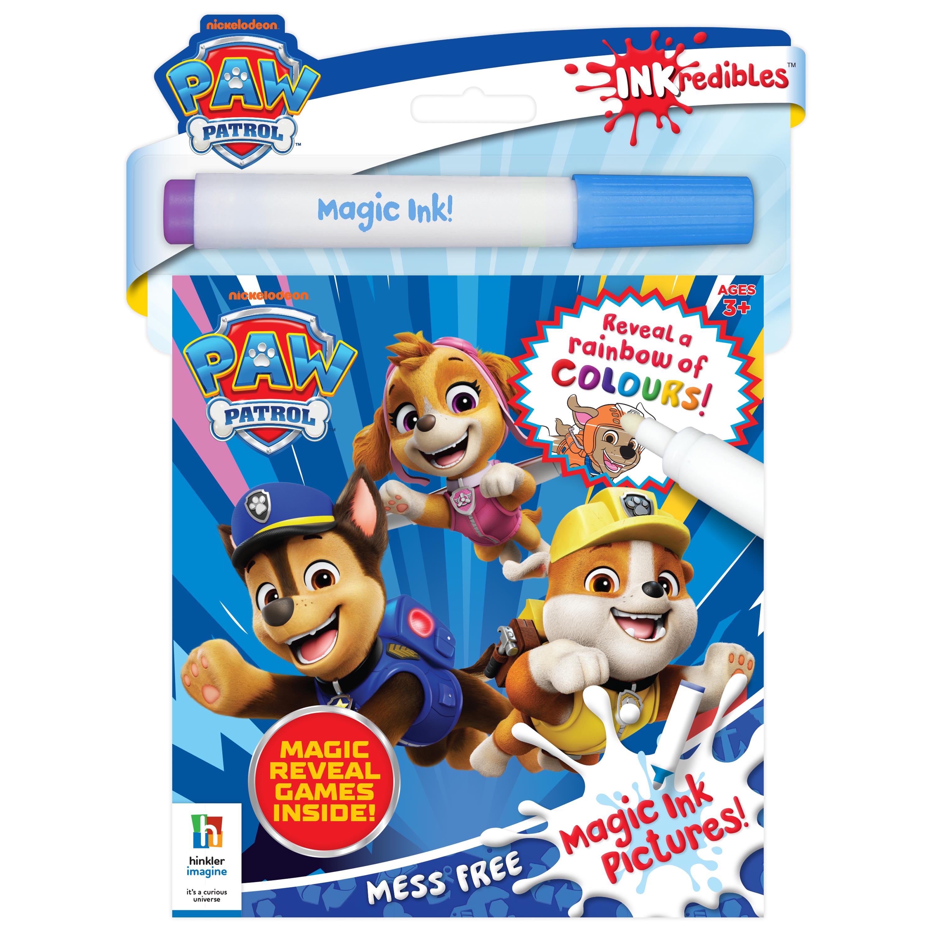 Inkredibles Paw Patrol Magic Ink Activity Book