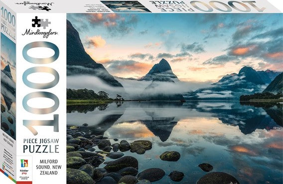 Mindbogglers 1000-Piece Jigsaw Milford Sound